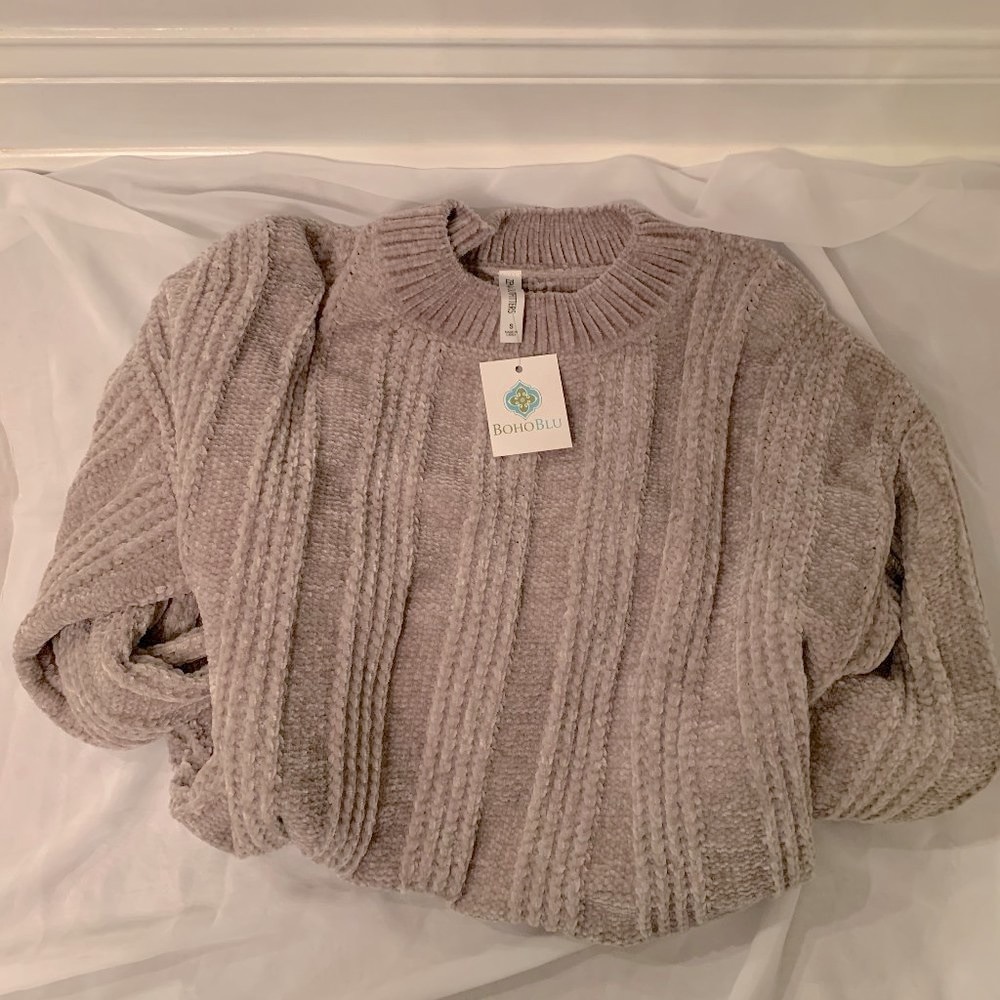 SOLD!!!   Boho Pull-over Cozy Thick Plush Sweater S - Picture 5 of 11